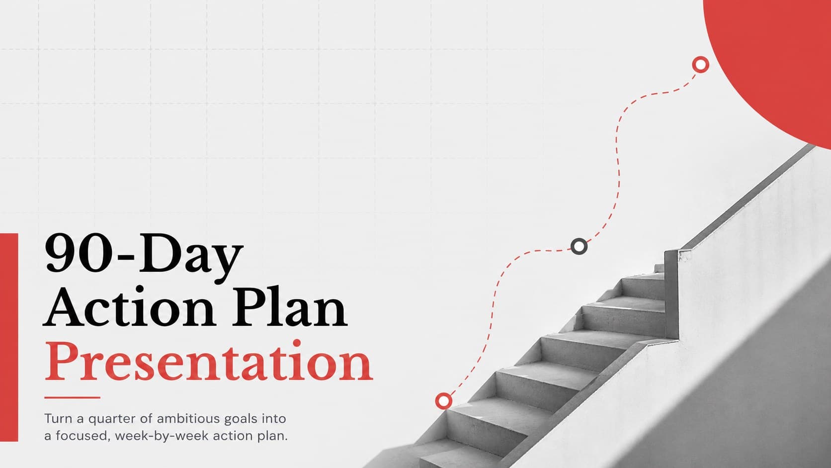 90-Day Action Plan Presentation preview