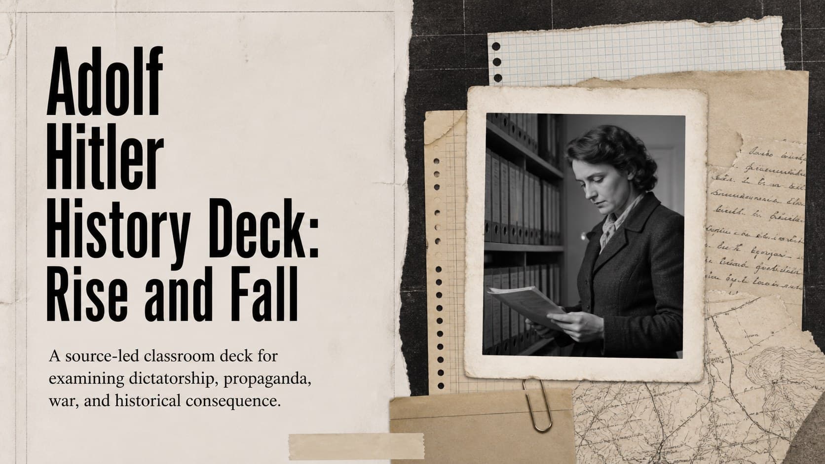 Adolf Hitler History Deck: Rise and Fall preview