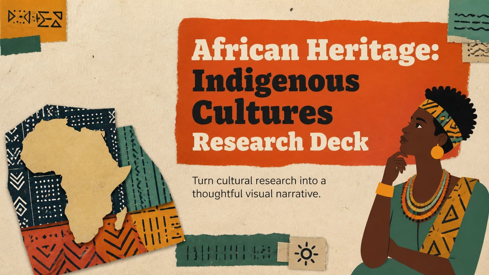African Heritage: Indigenous Cultures Research Deck preview