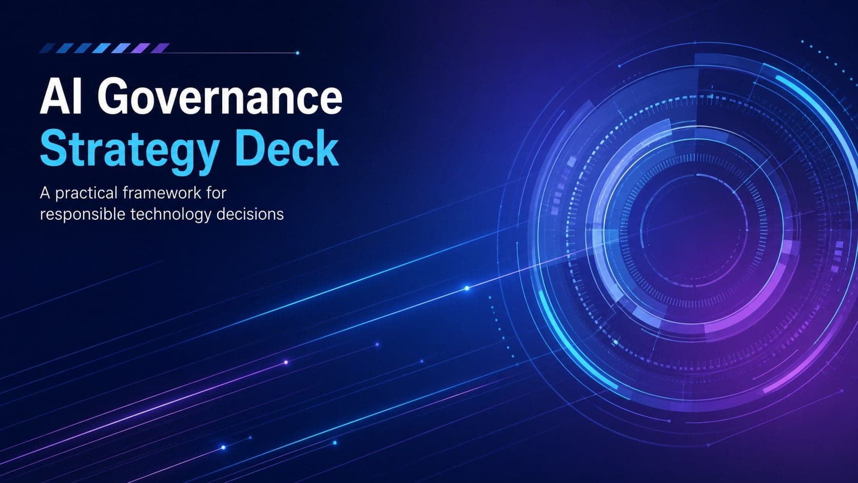 AI Governance Strategy Deck preview