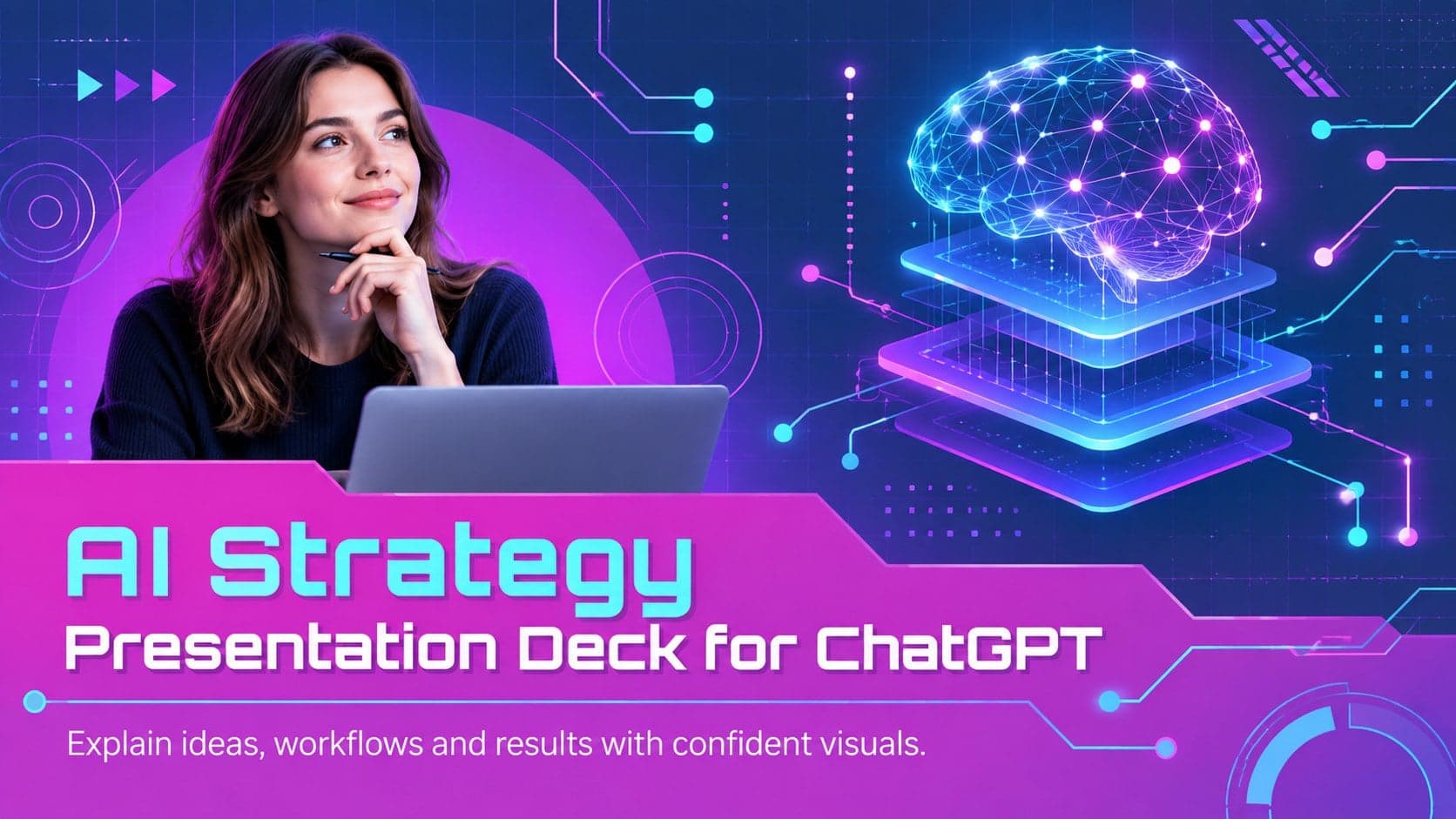 AI Strategy Presentation Deck for ChatGPT preview