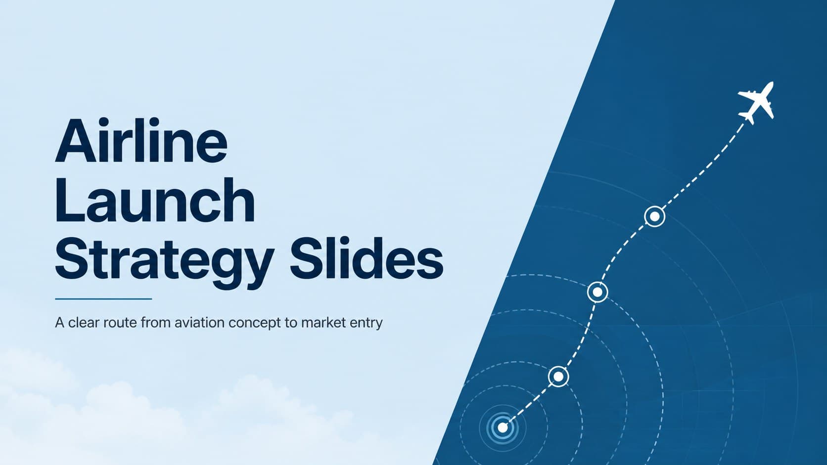 Airline Launch Strategy Slides preview