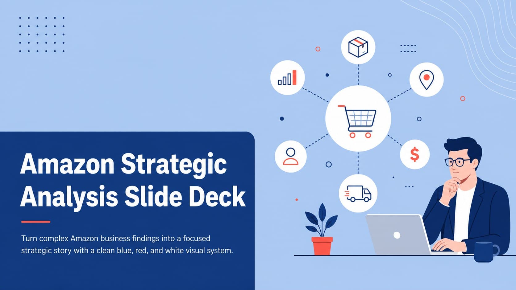 Amazon Strategic Analysis Slide Deck preview