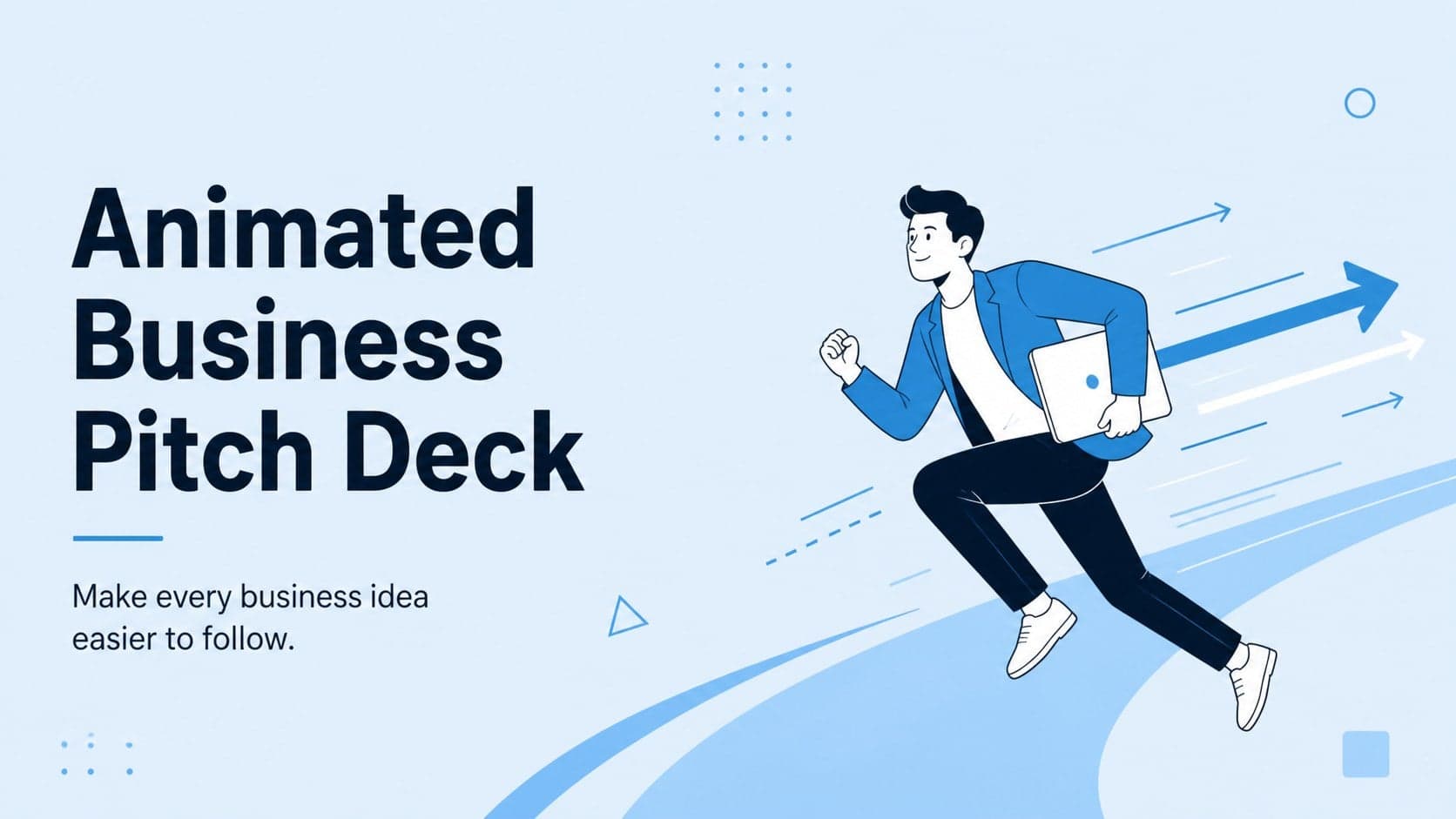 Animated Business Pitch Deck preview