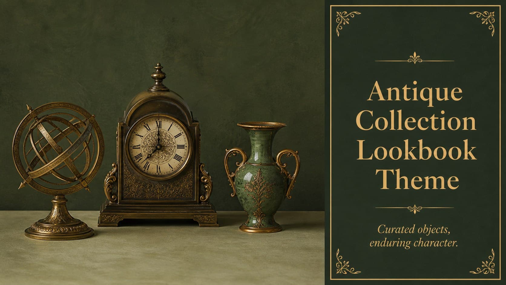 Antique Collection Lookbook Theme preview