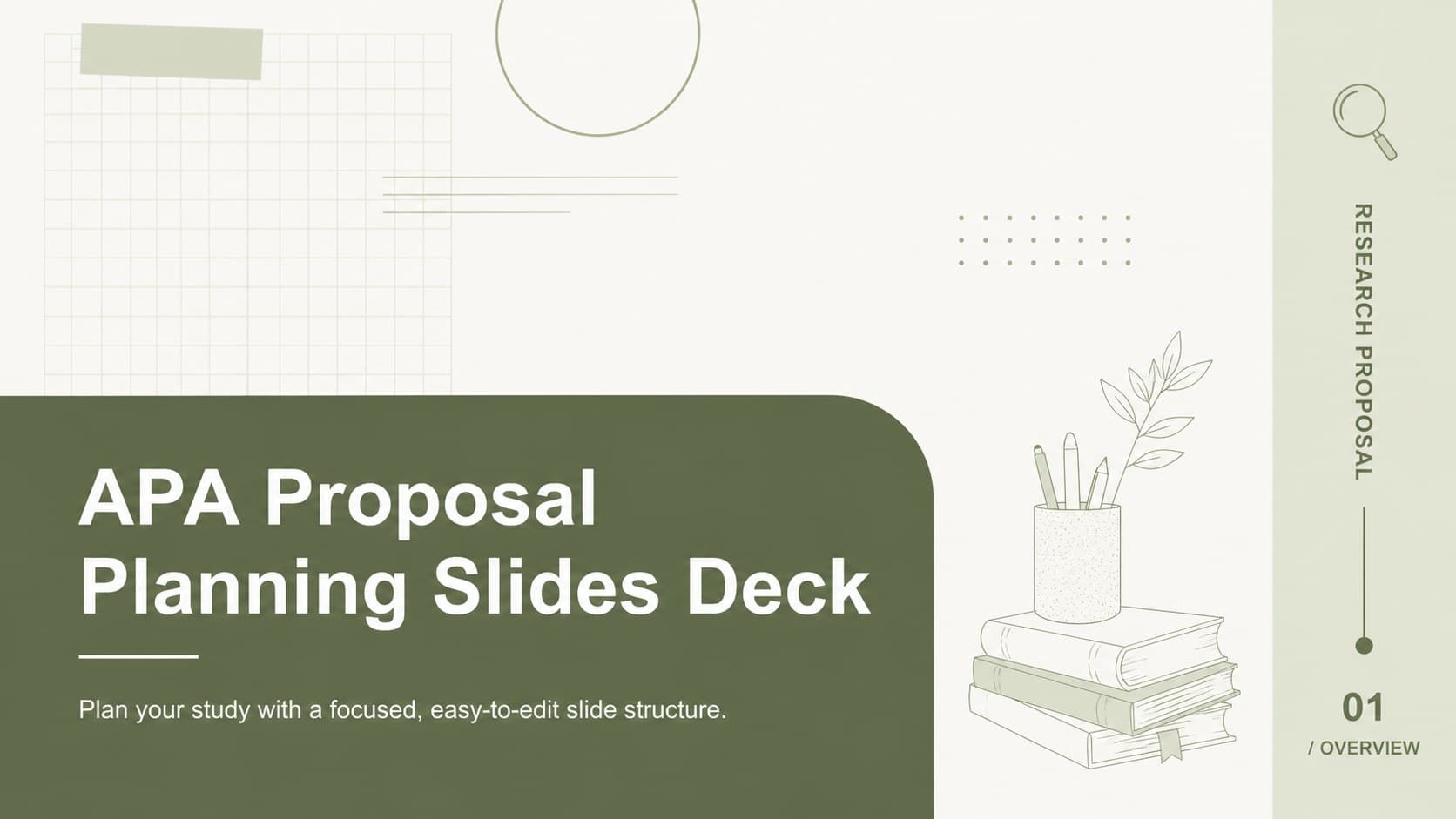 APA Proposal Planning Slides Deck preview