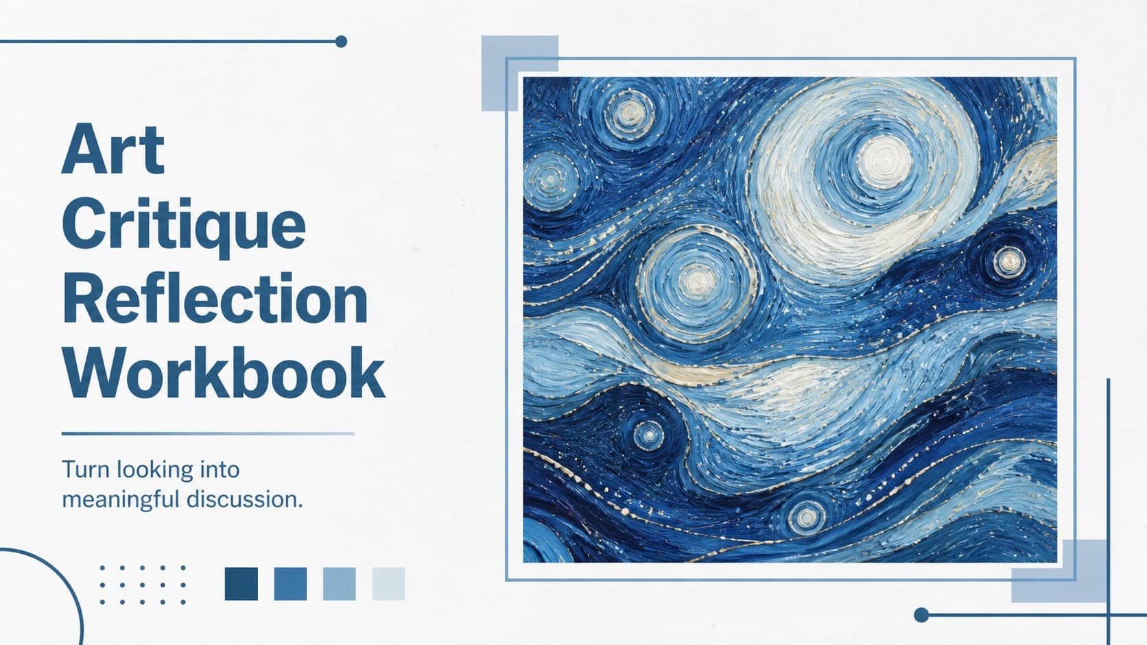 Art Critique Reflection Workbook preview