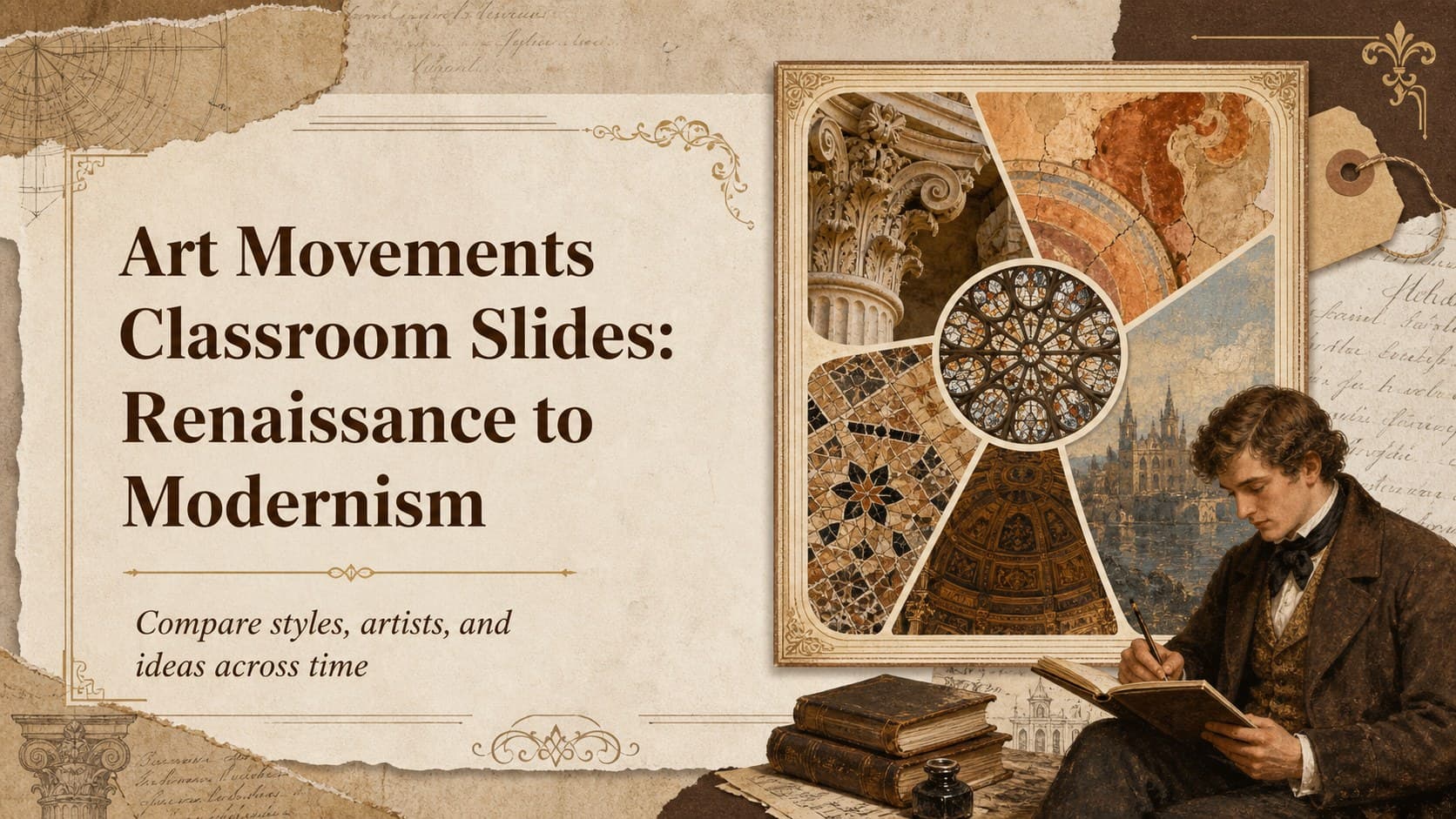 Art Movements Classroom Slides: Renaissance to Modernism preview