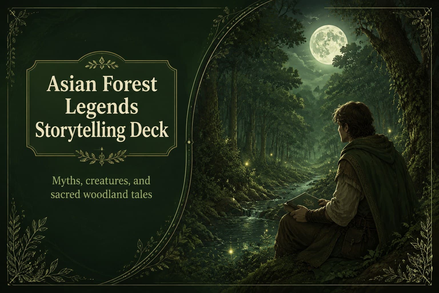Asian Forest Legends Storytelling Deck preview