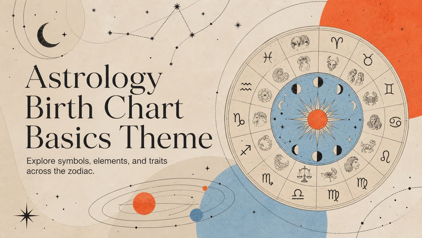 Astrology Birth Chart Basics Theme preview