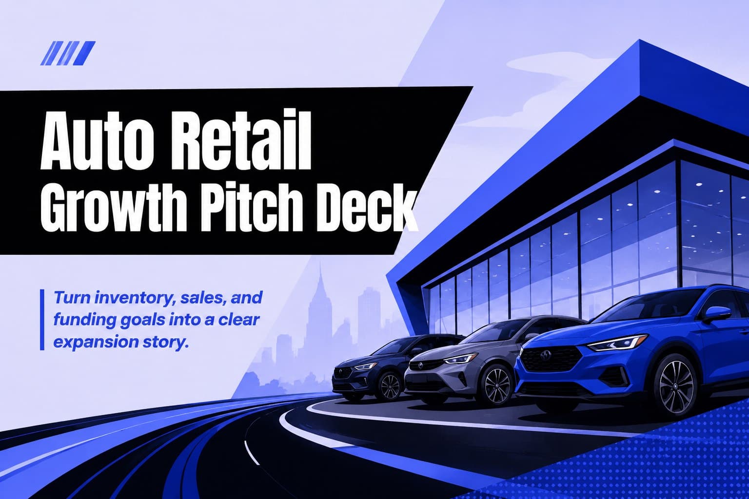 Auto Retail Growth Pitch Deck preview