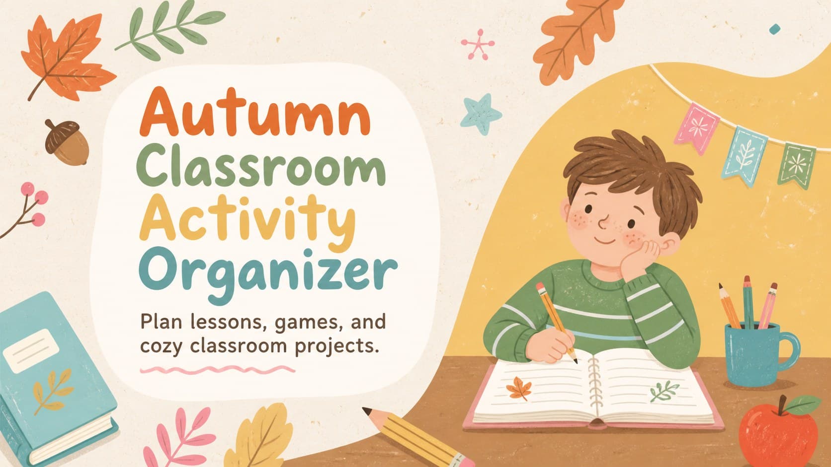 Autumn Classroom Activity Organizer preview