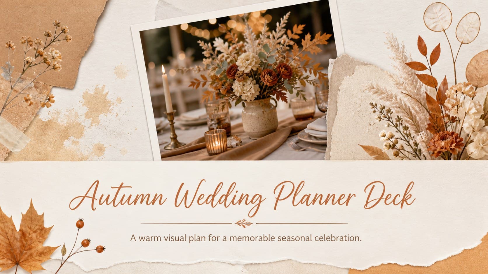 Autumn Wedding Planner Deck preview