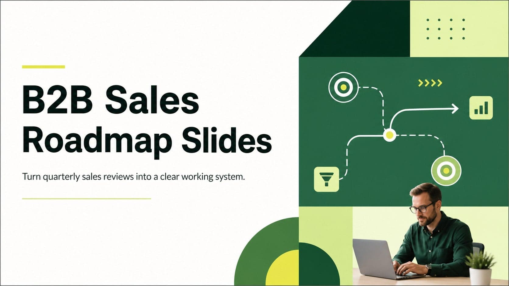 B2B Sales Roadmap Slides preview