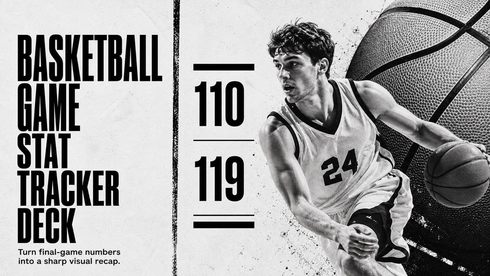 Basketball Game Stat Tracker Deck preview