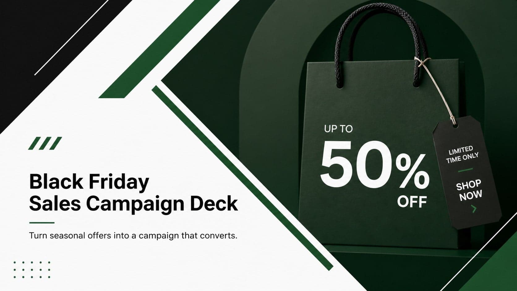 Black Friday Sales Campaign Deck preview