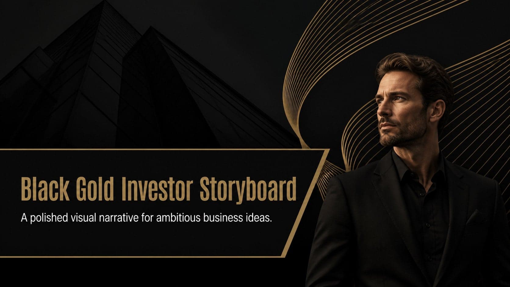 Black Gold Investor Storyboard preview