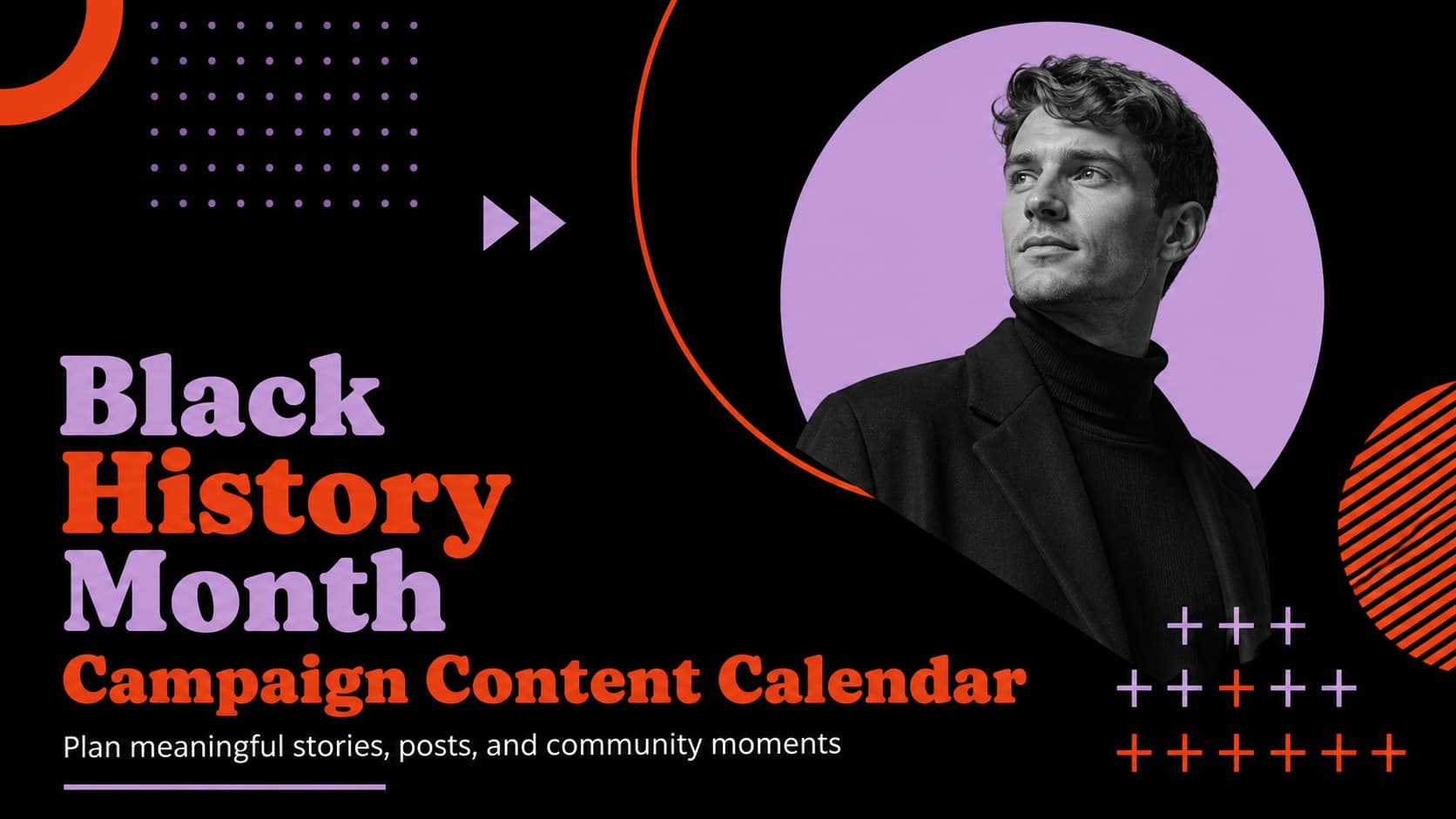 Black History Month Campaign Content Calendar preview