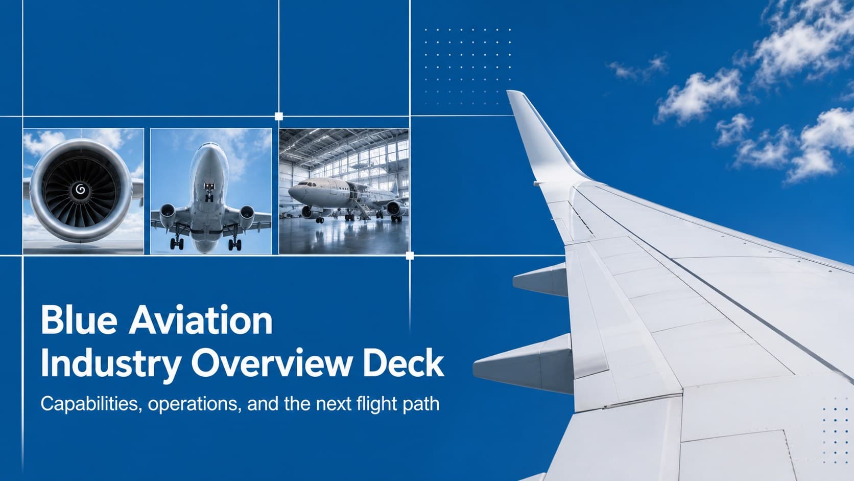 Blue Aviation Industry Overview Deck preview