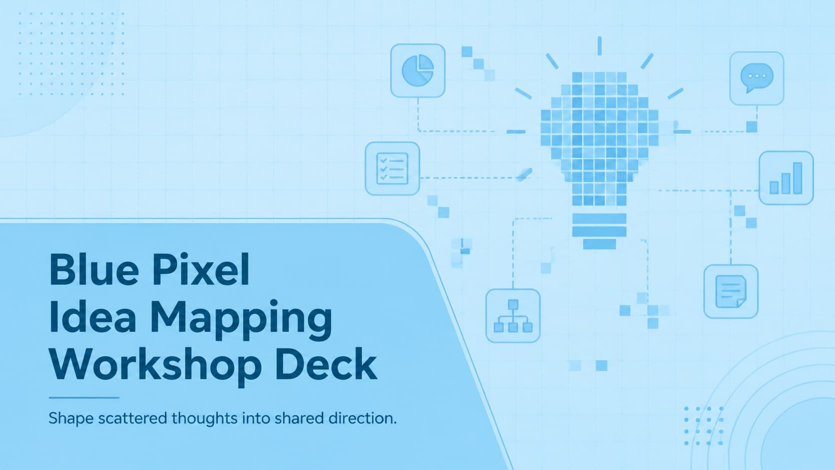 Blue Pixel Idea Mapping Workshop Deck preview