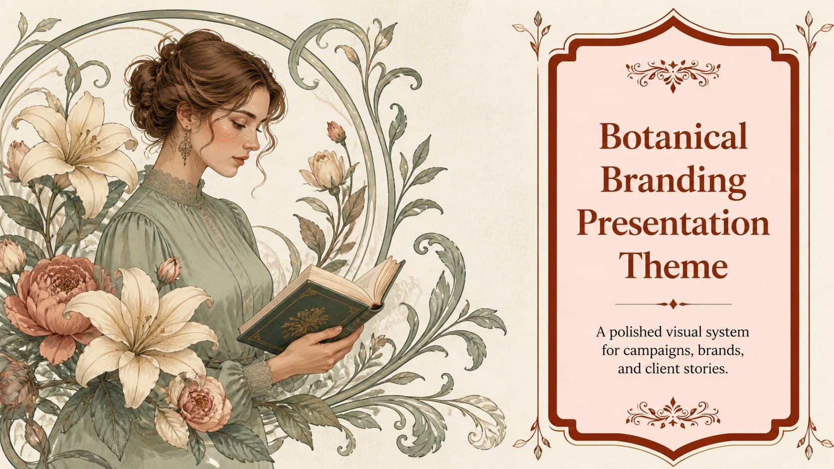 Botanical Branding Presentation Theme preview