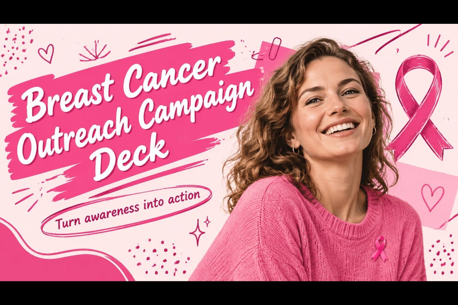 Breast Cancer Outreach Campaign Deck preview