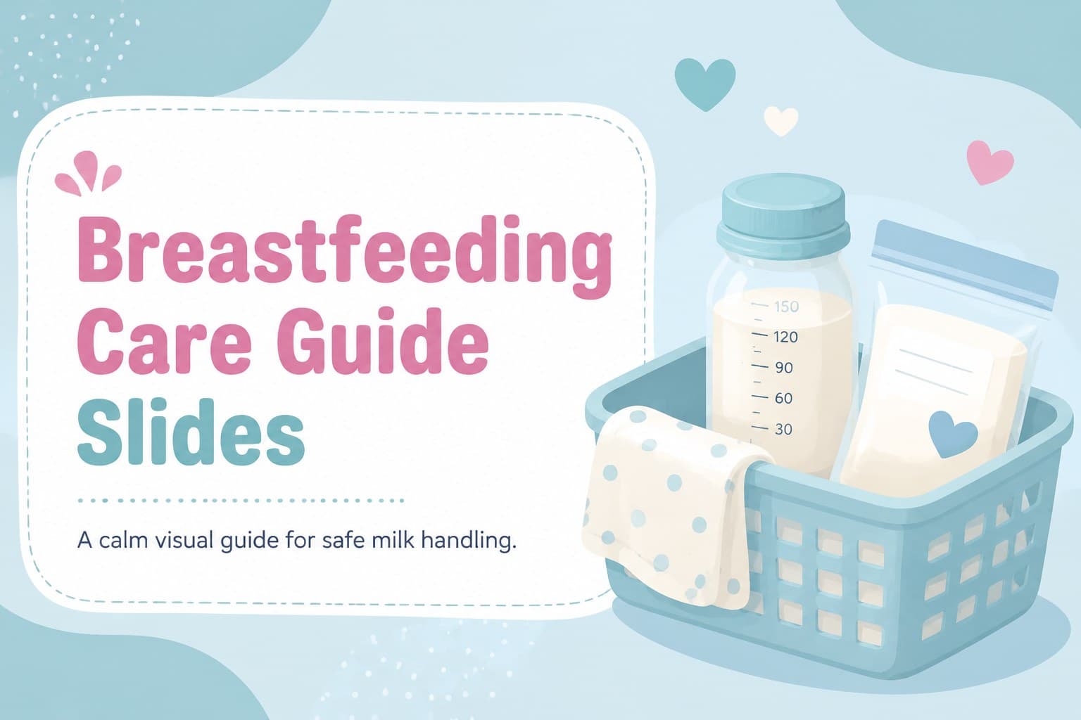 Breastfeeding Care Guide Slides preview