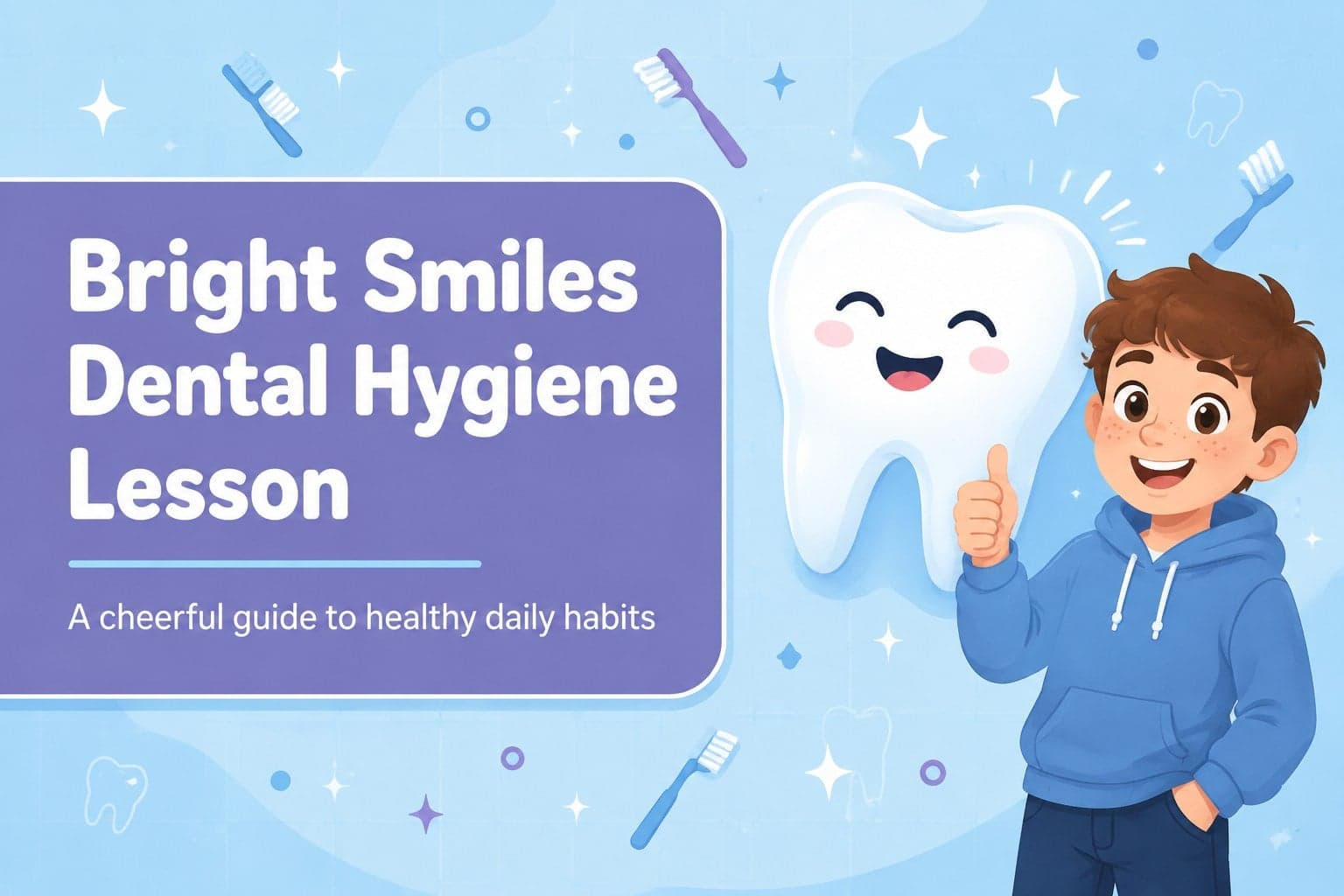 Bright Smiles Dental Hygiene Lesson preview