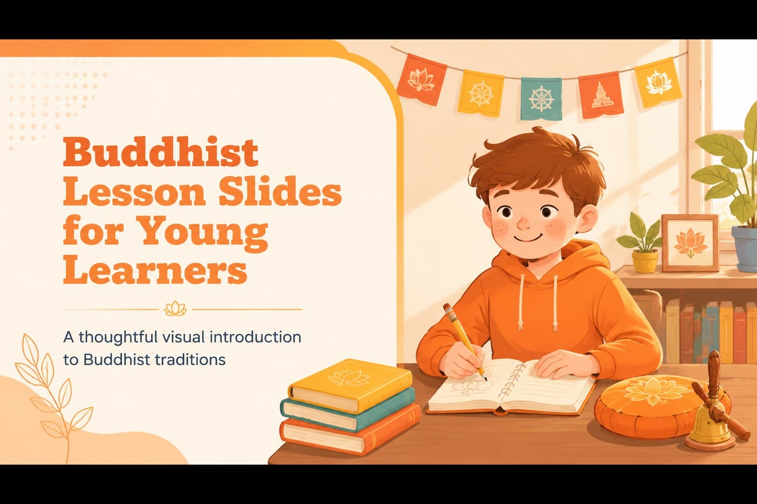 Buddhist Lesson Slides for Young Learners preview