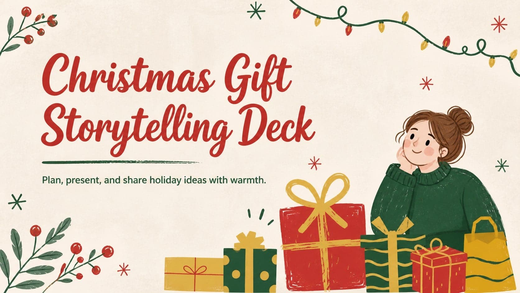 Christmas Gift Storytelling Deck preview