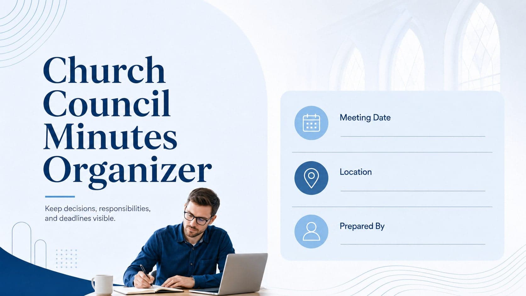 Church Council Minutes Organizer preview