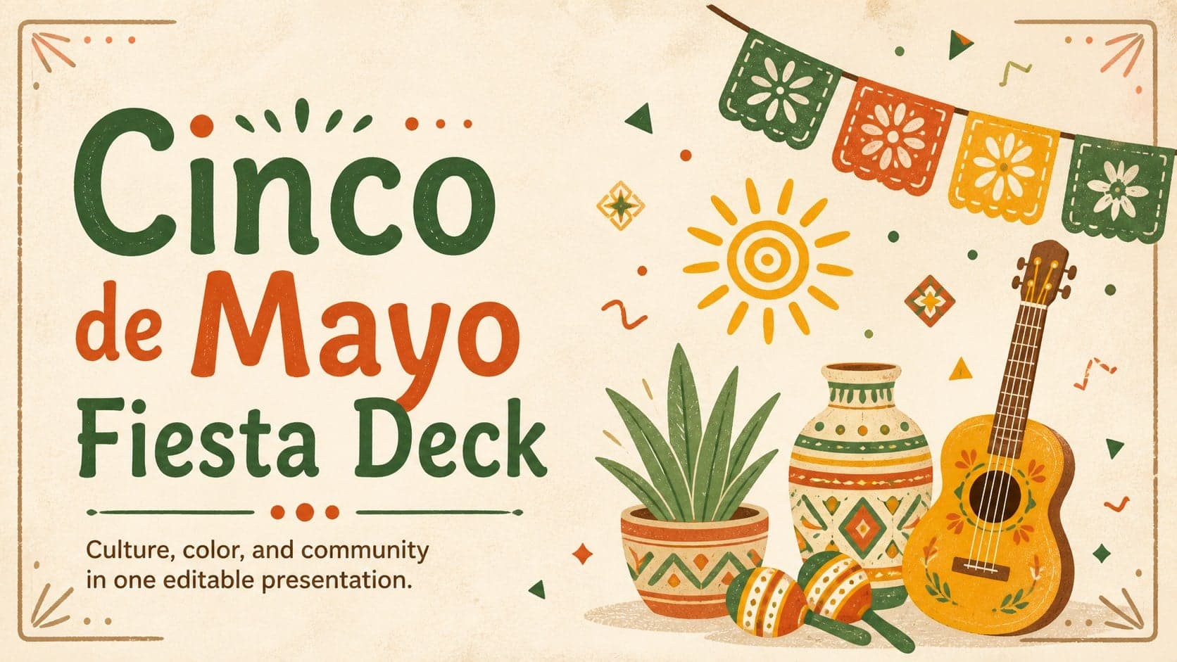 Cinco de Mayo Fiesta Deck preview