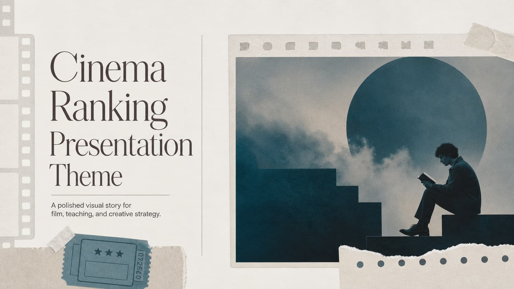 Cinema Ranking Presentation Theme preview