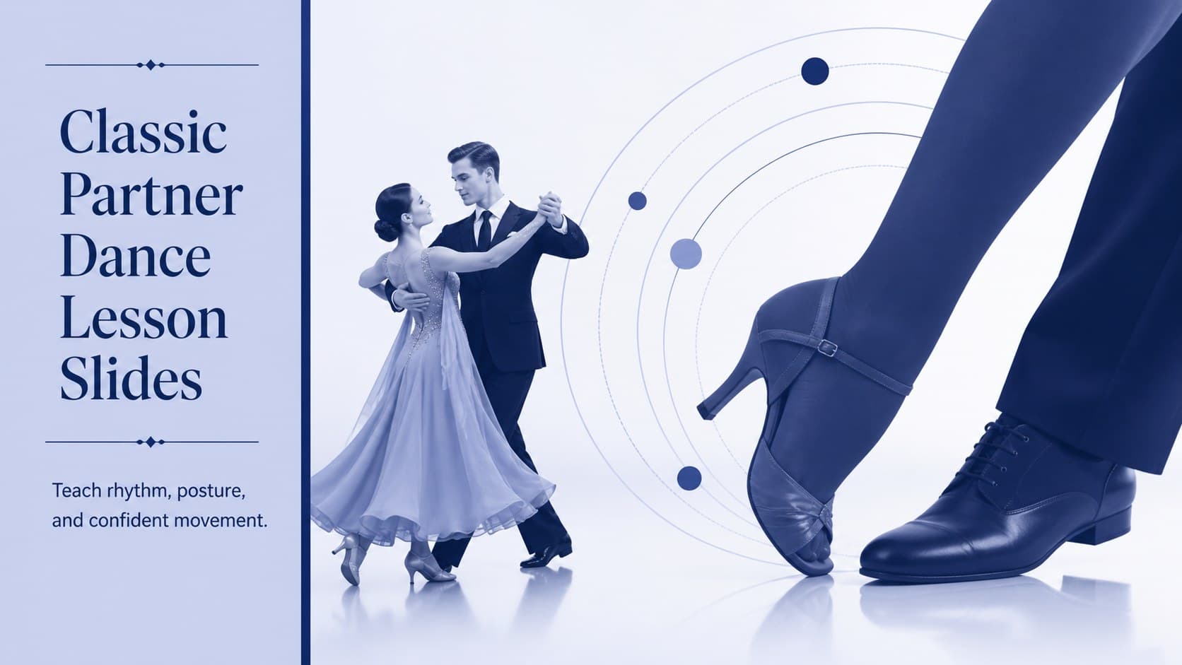 Classic Partner Dance Lesson Slides preview