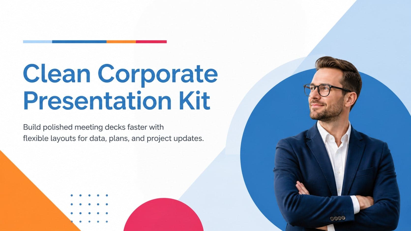 Clean Corporate Presentation Kit preview