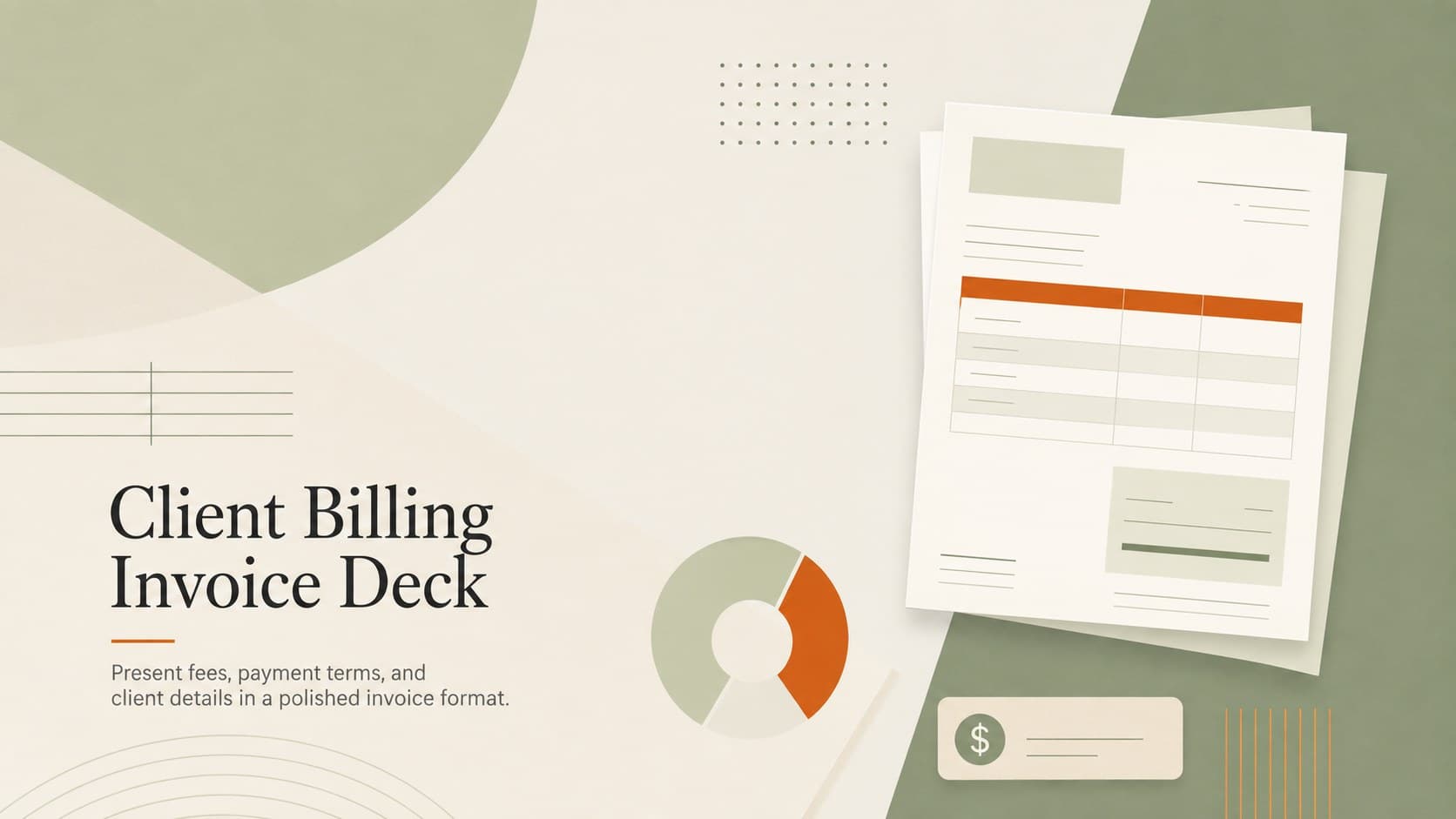 Client Billing Invoice Deck preview