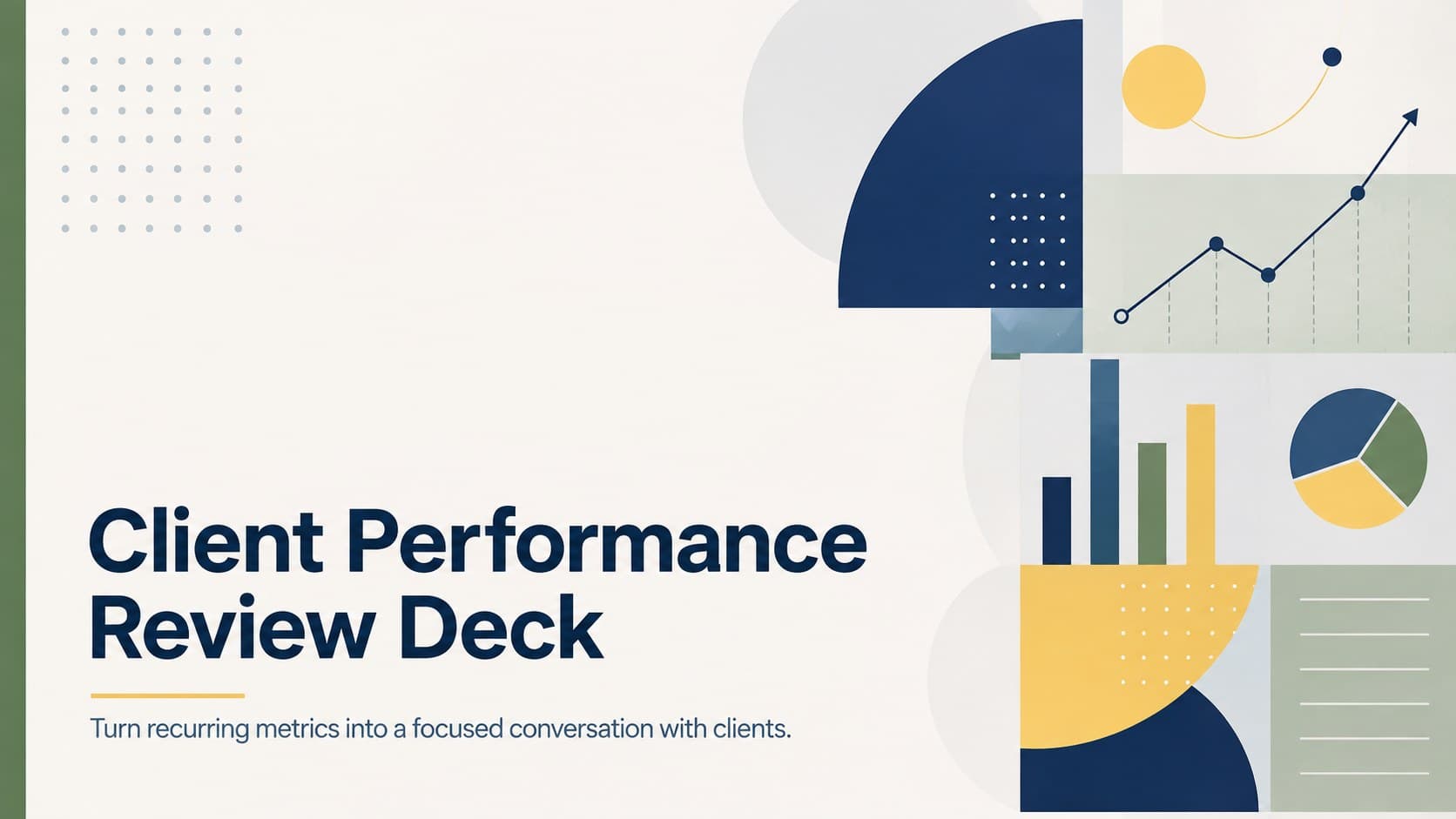 Client Performance Review Deck preview