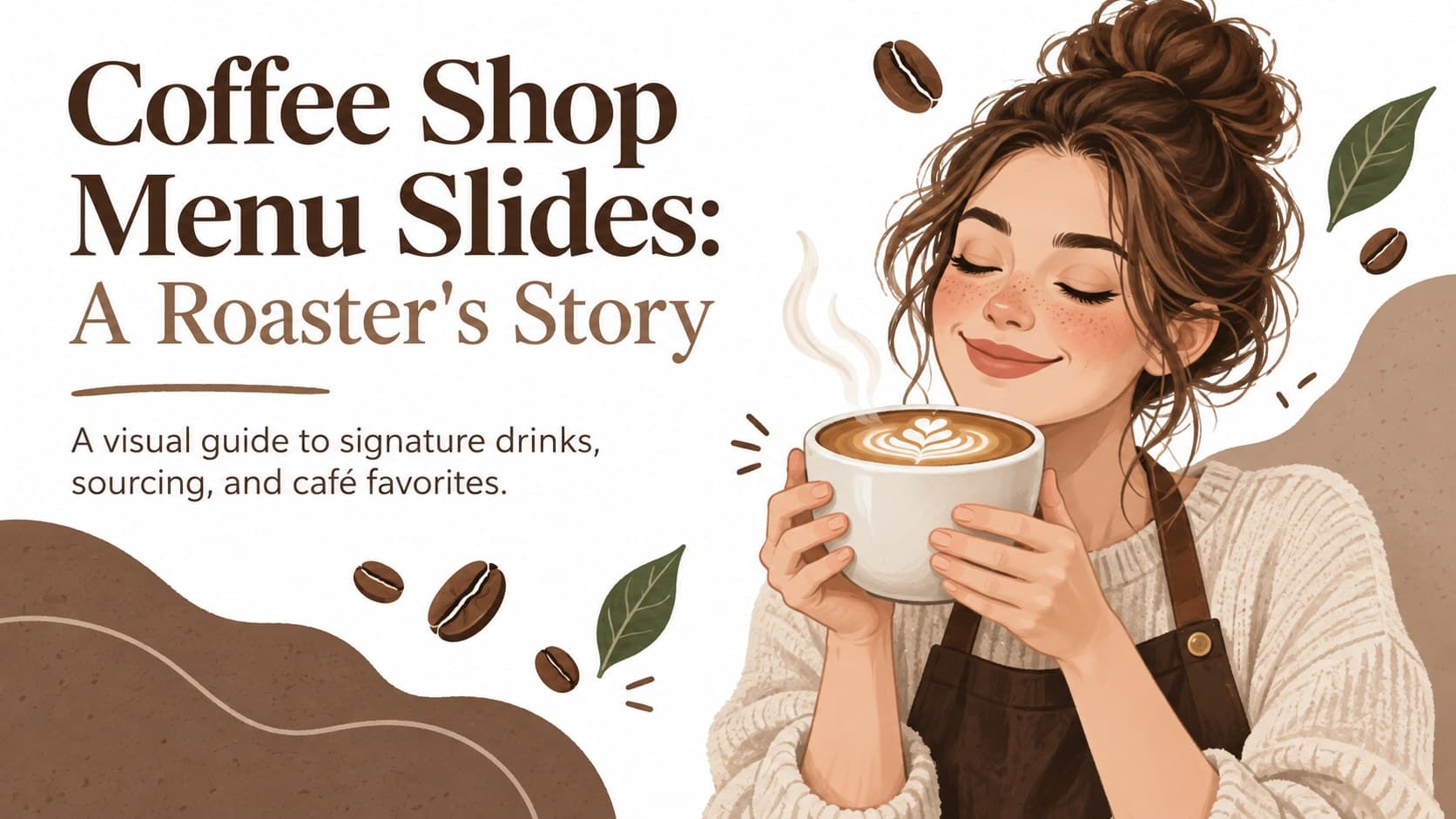 Coffee Shop Menu Slides: A Roaster's Story preview