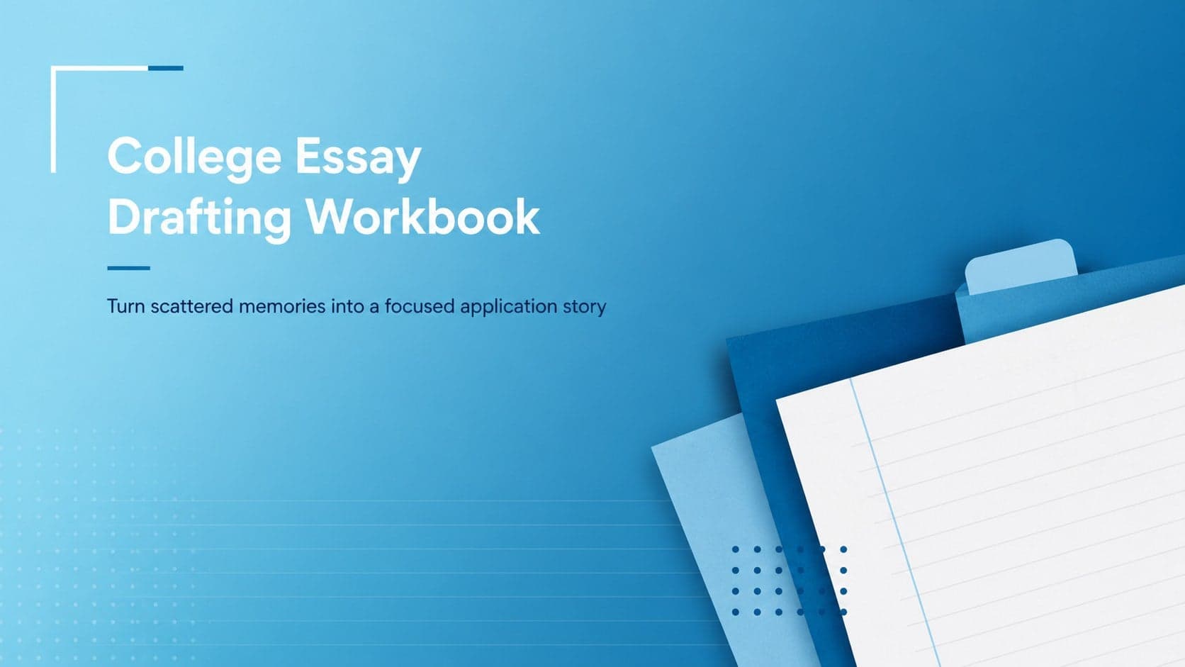 College Essay Drafting Workbook preview