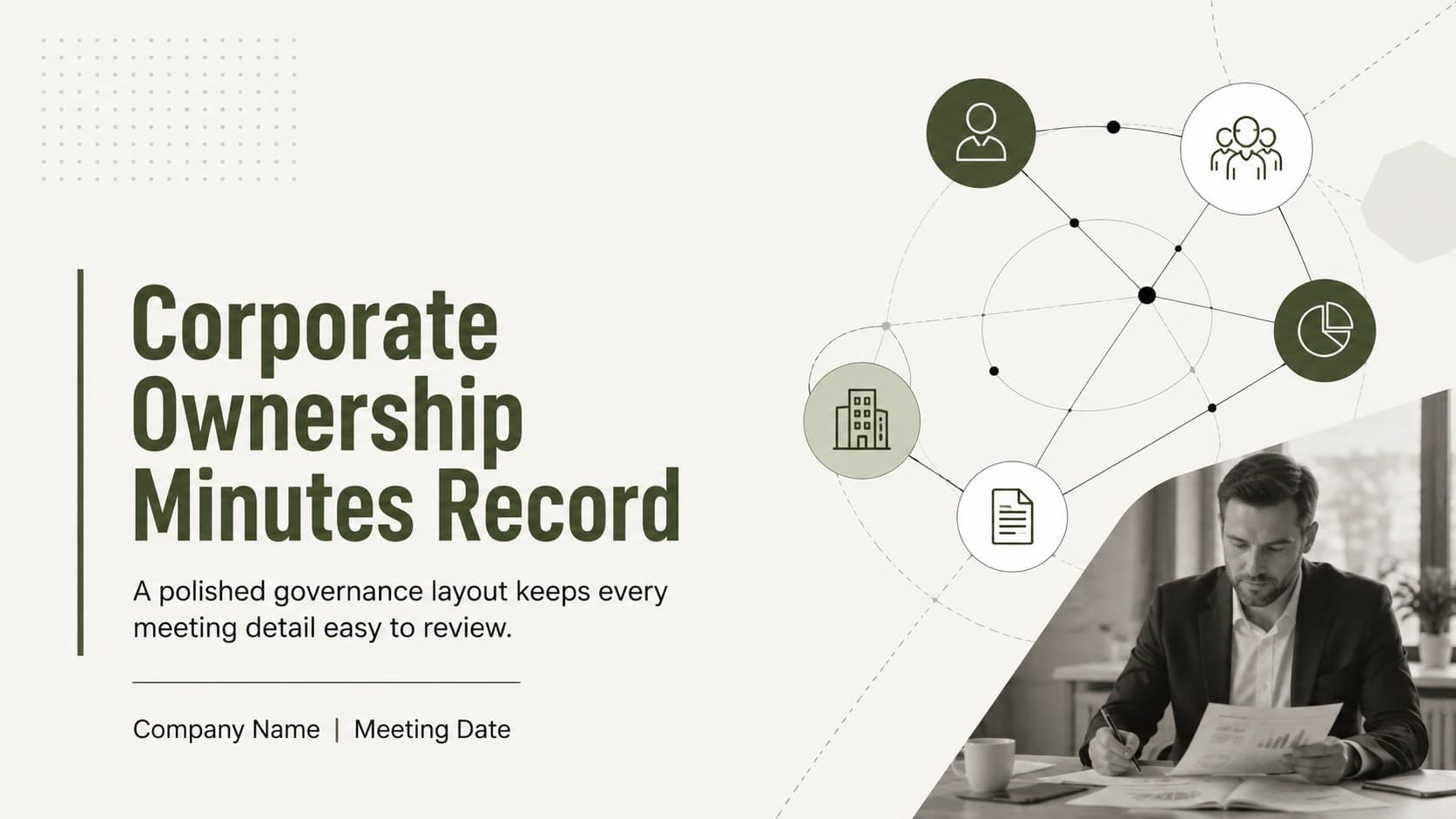 Corporate Ownership Minutes Record preview