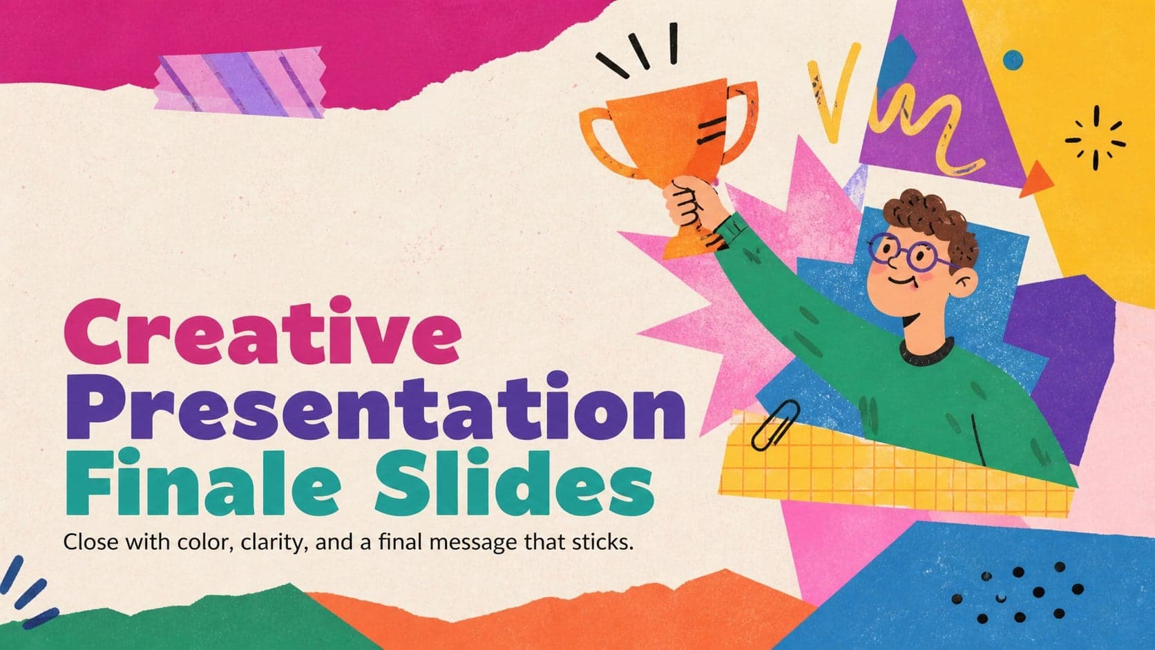 Creative Presentation Finale Slides preview