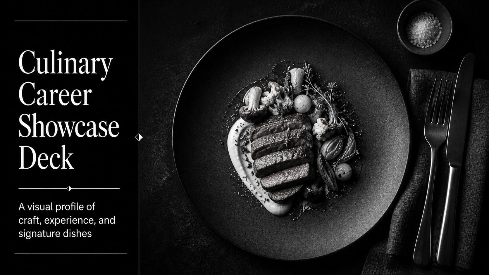Culinary Career Showcase Deck preview