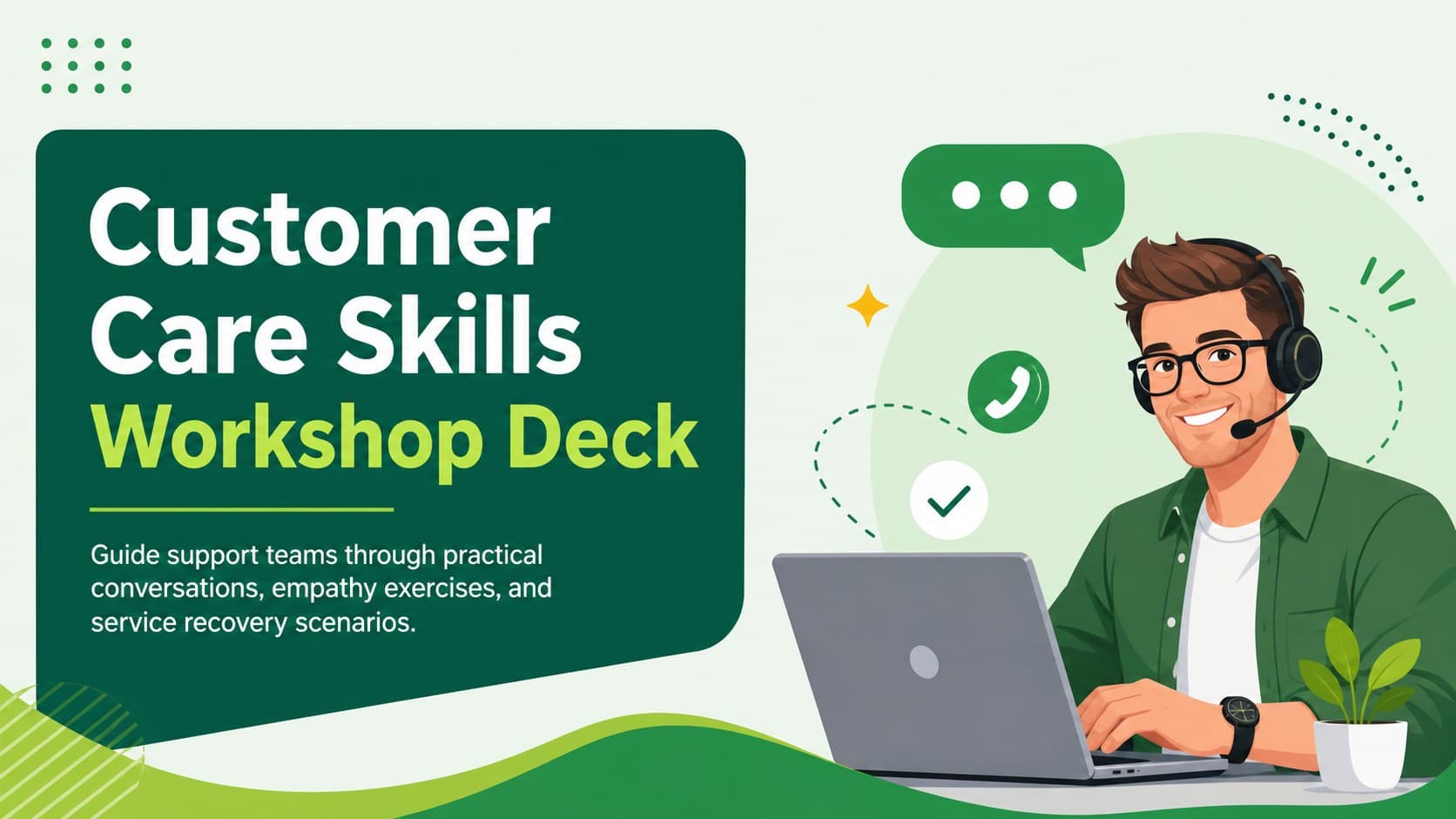 Customer Care Skills Workshop Deck preview