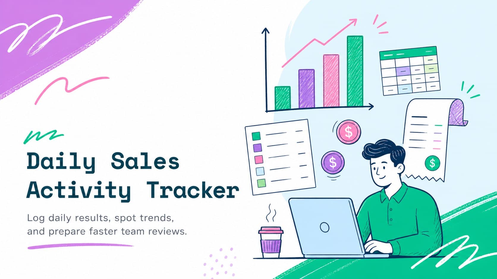Daily Sales Activity Tracker preview