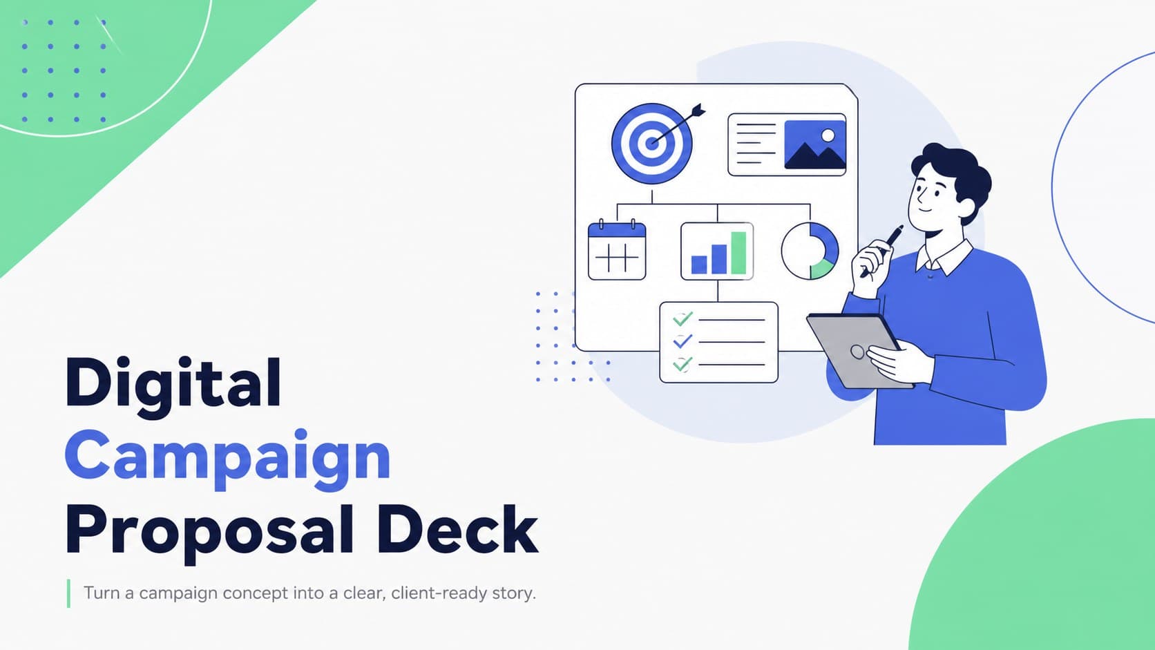 Digital Campaign Proposal Deck preview