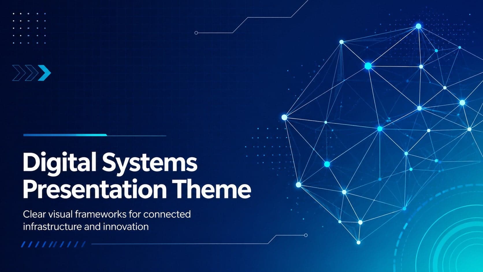 Digital Systems Presentation Theme preview