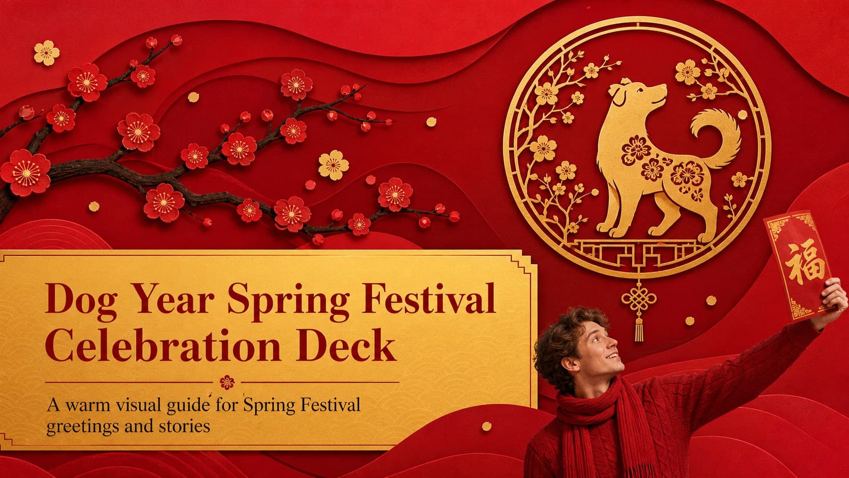 Dog Year Spring Festival Celebration Deck preview