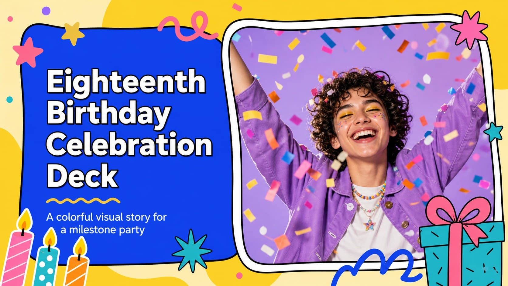 Eighteenth Birthday Celebration Deck preview