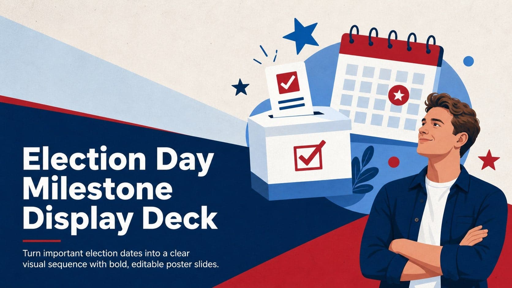 Election Day Milestone Display Deck preview