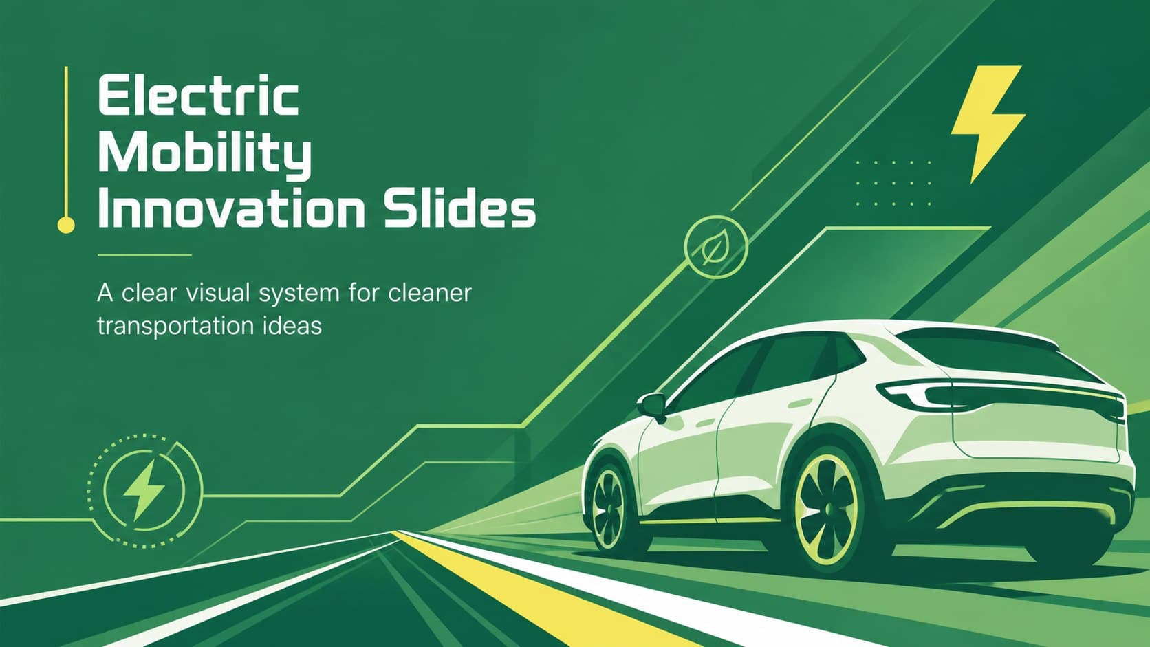 Electric Mobility Innovation Slides preview
